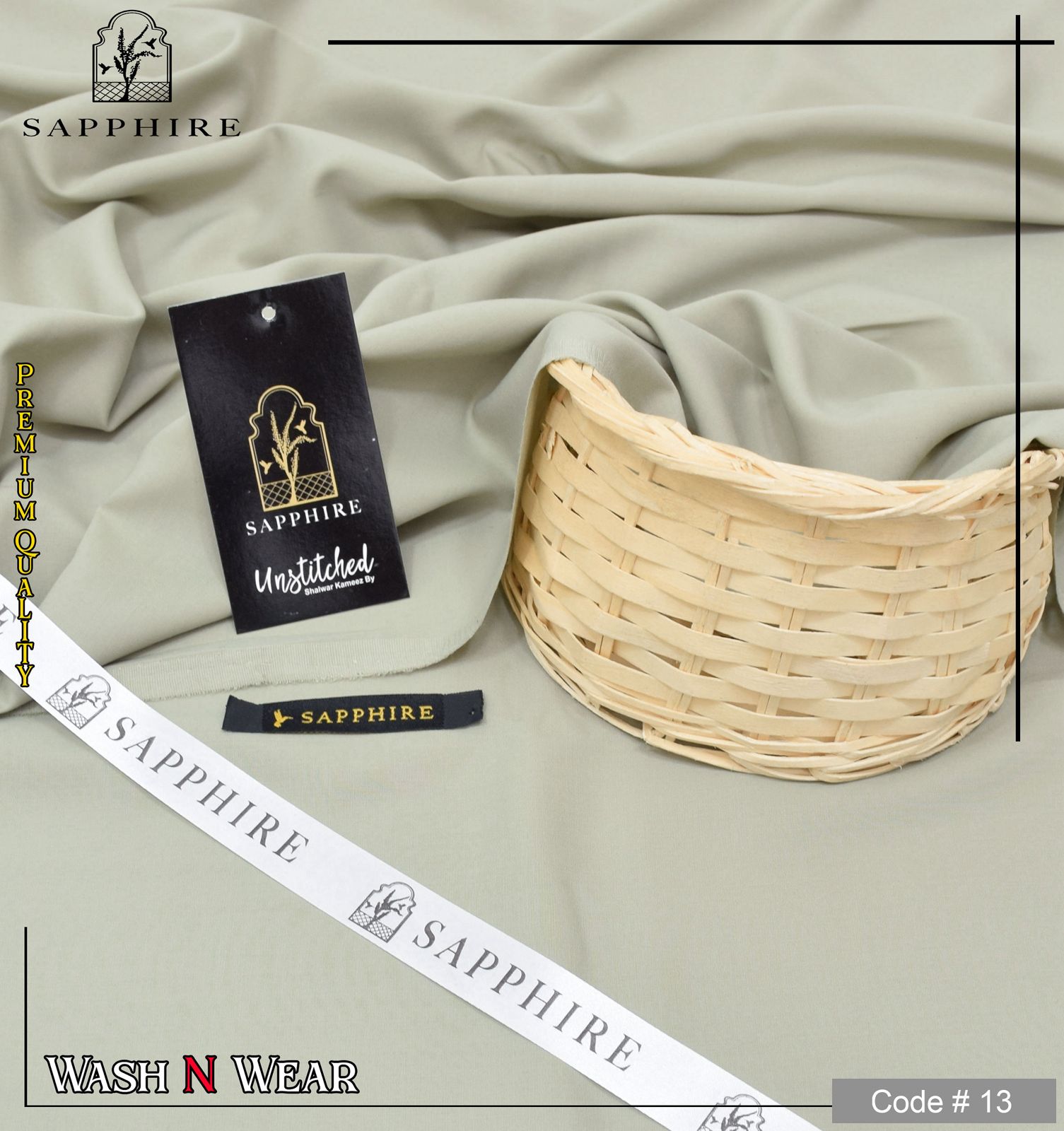 premium quality  wash and wear