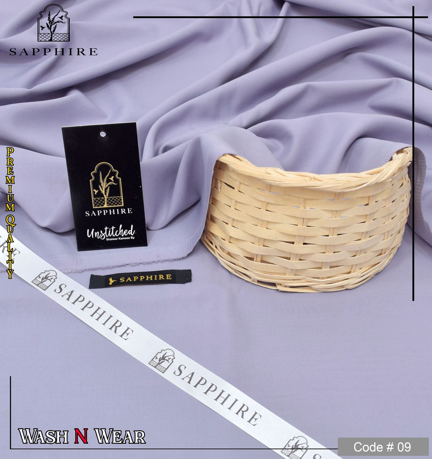 premium quality wash and wear