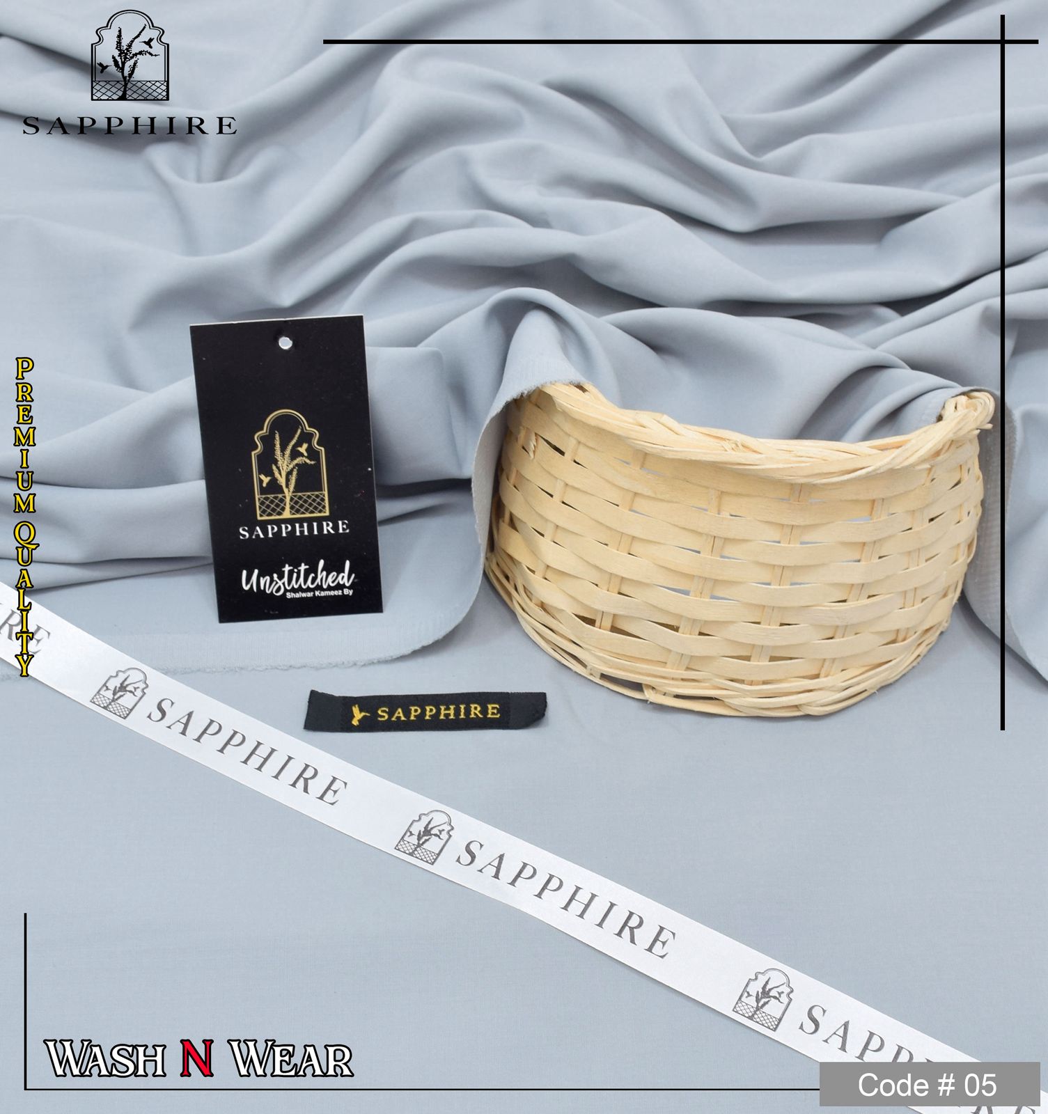 premium quality wash and wear