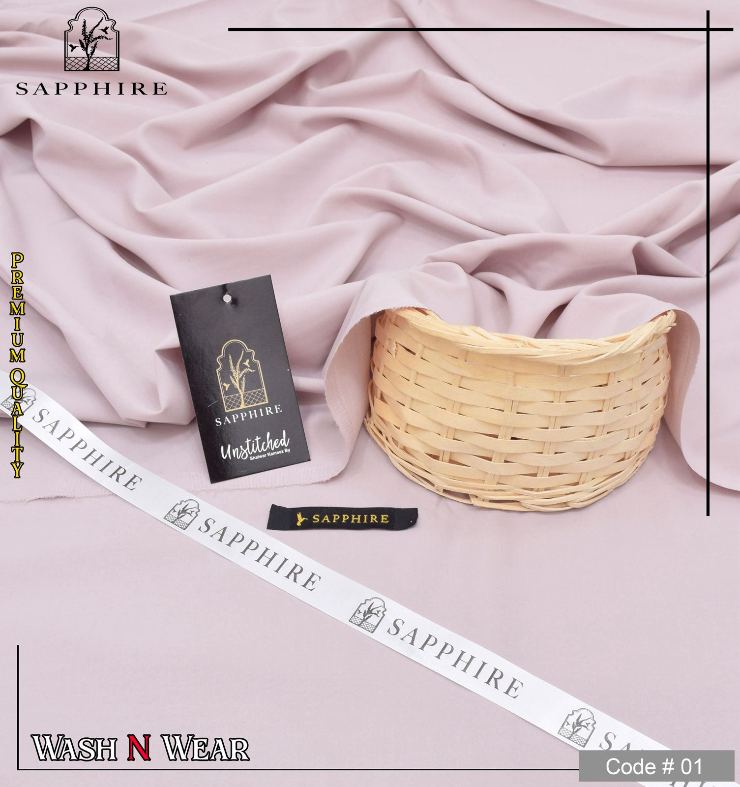 premium quality wash and wear