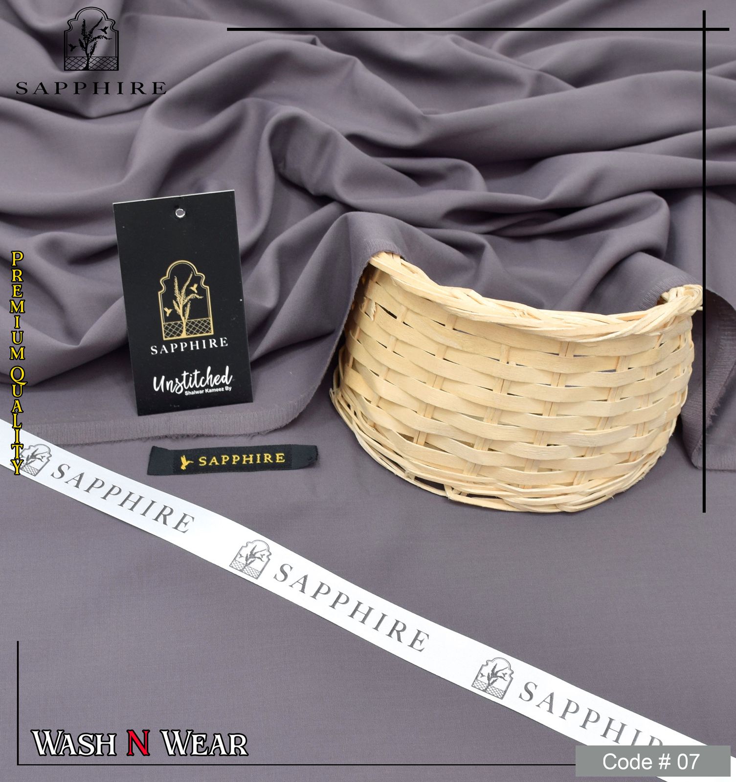 premium quality wash and wear