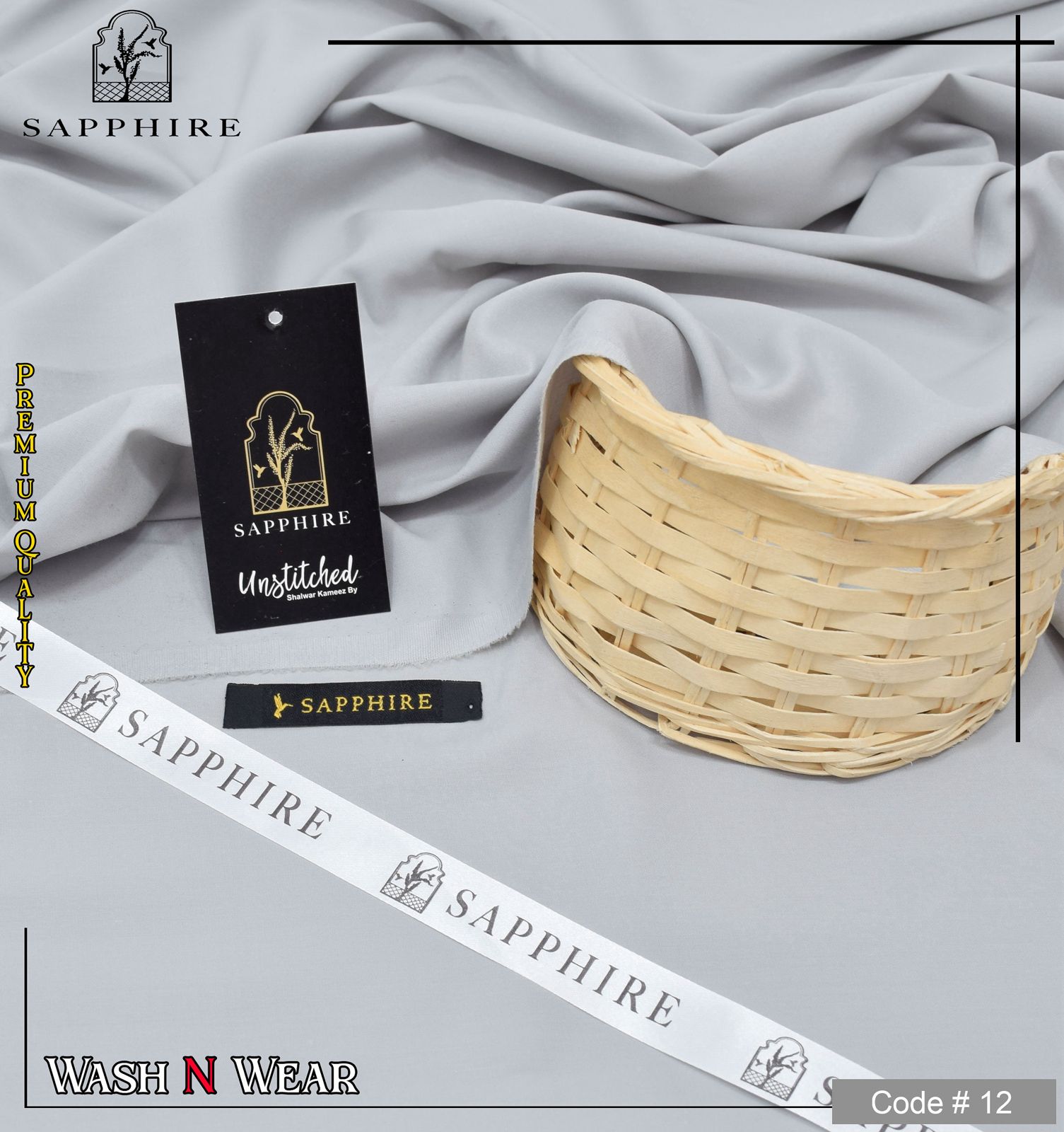 premium quality wash and wear